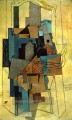 Mann a la cheminee 1916 Kubismus Pablo Picasso